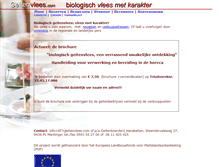 Tablet Screenshot of geitenvlees.com